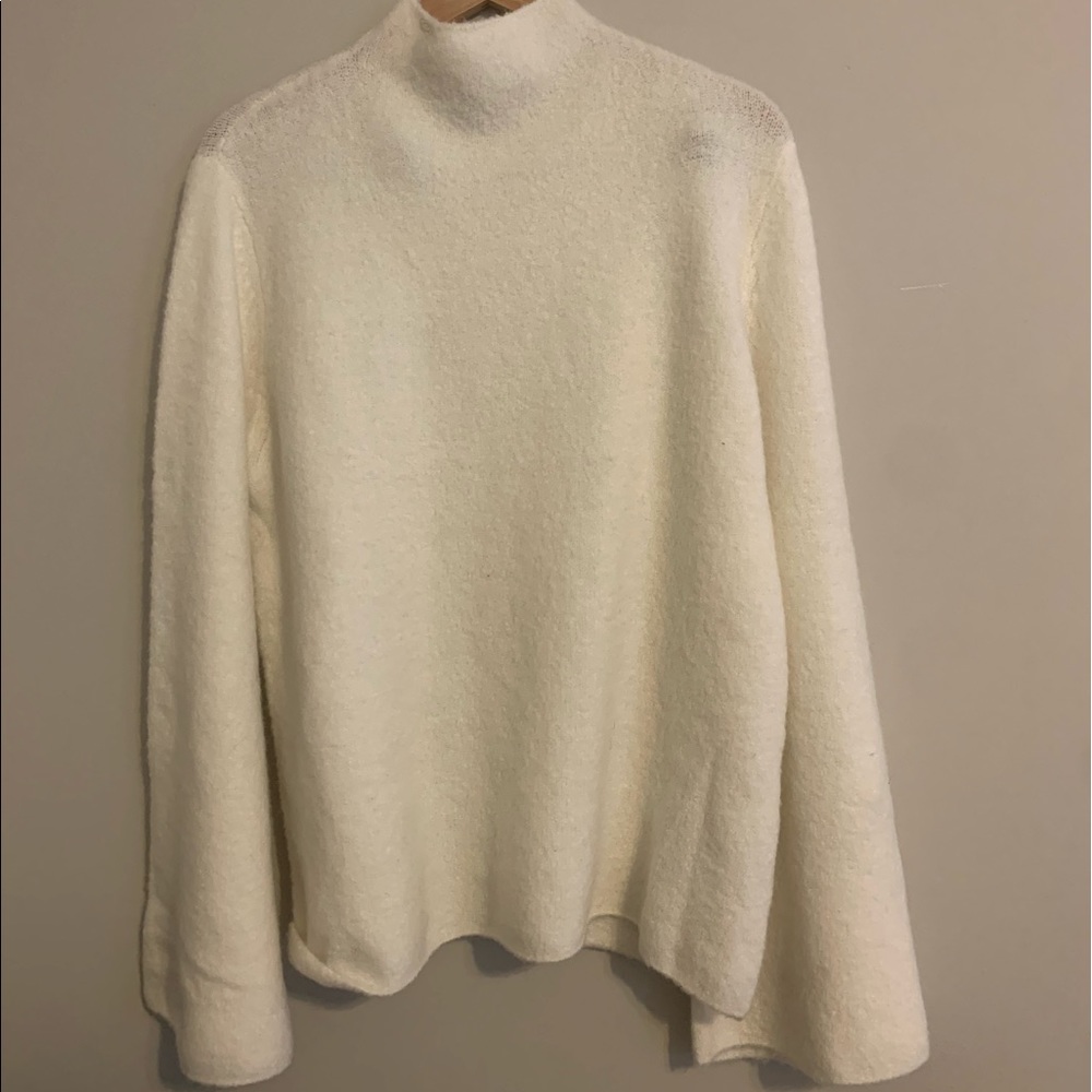 White Turtle Neck Sweater